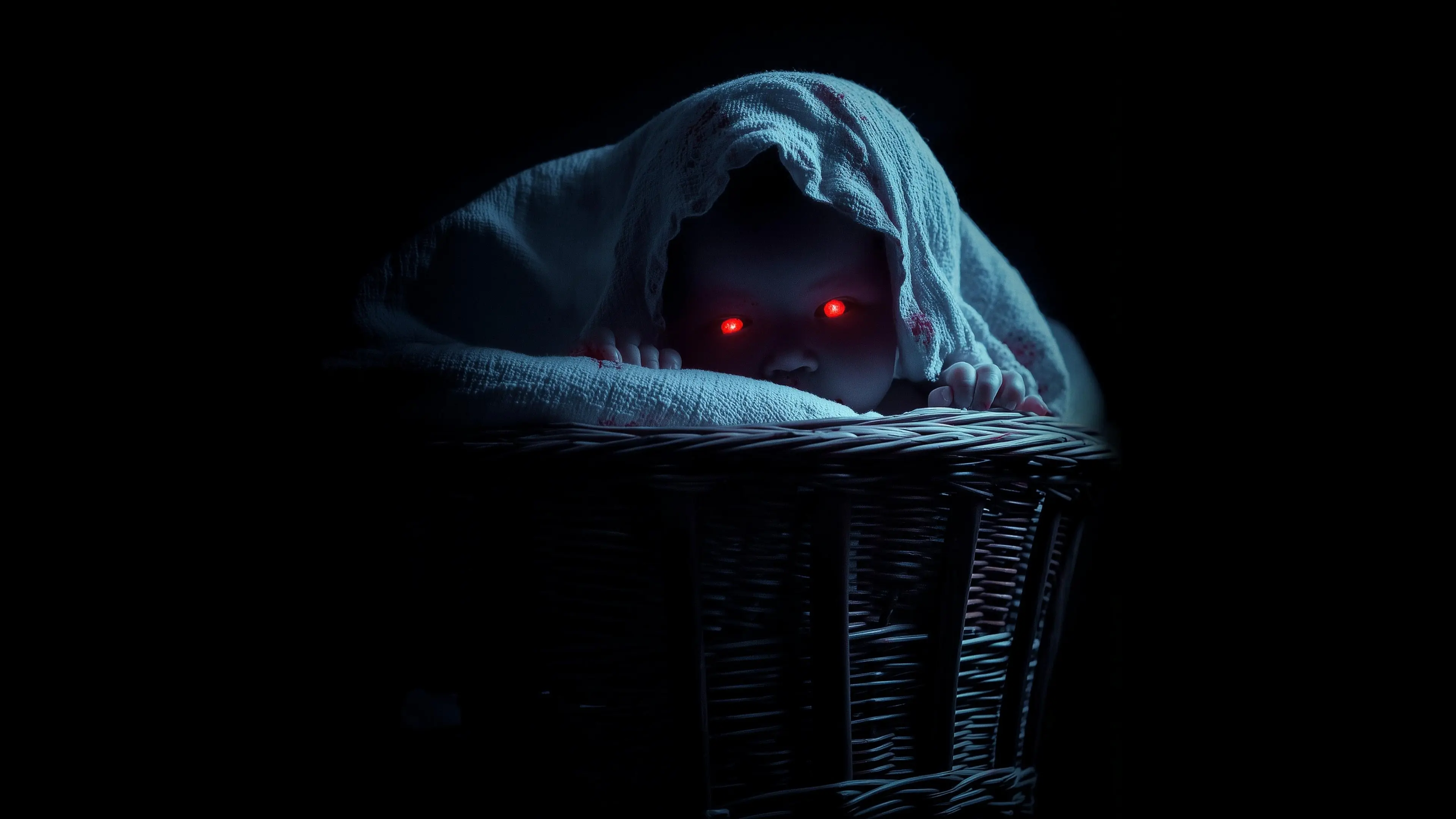 The Summoning of Baby Blue backdrop