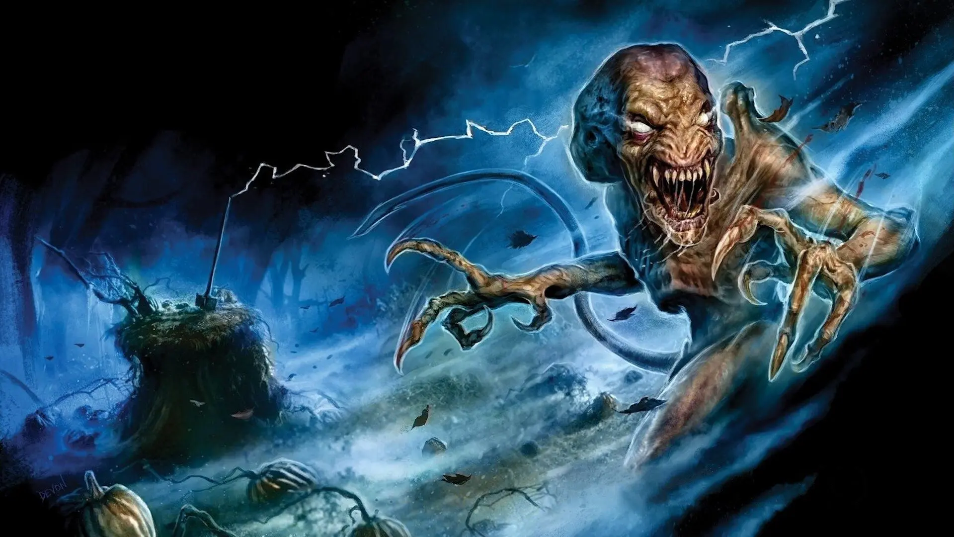 Pumpkinhead backdrop