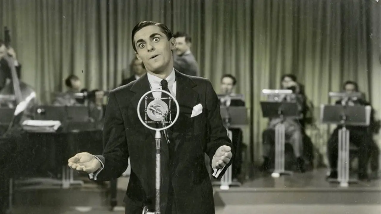 The Eddie Cantor Story backdrop