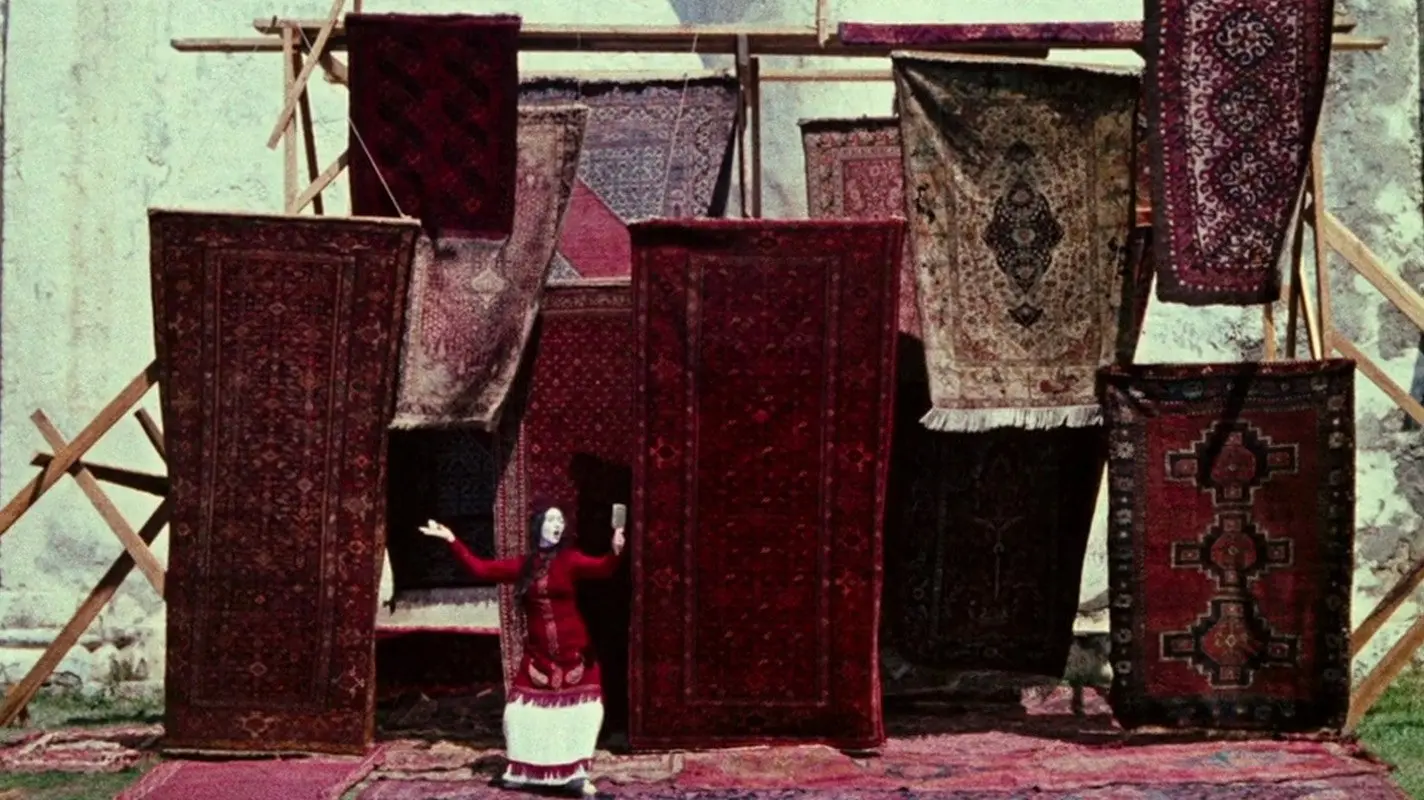 The Color of Pomegranates backdrop