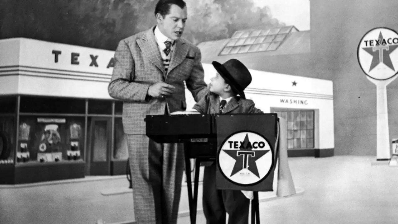 Texaco Star Theater backdrop